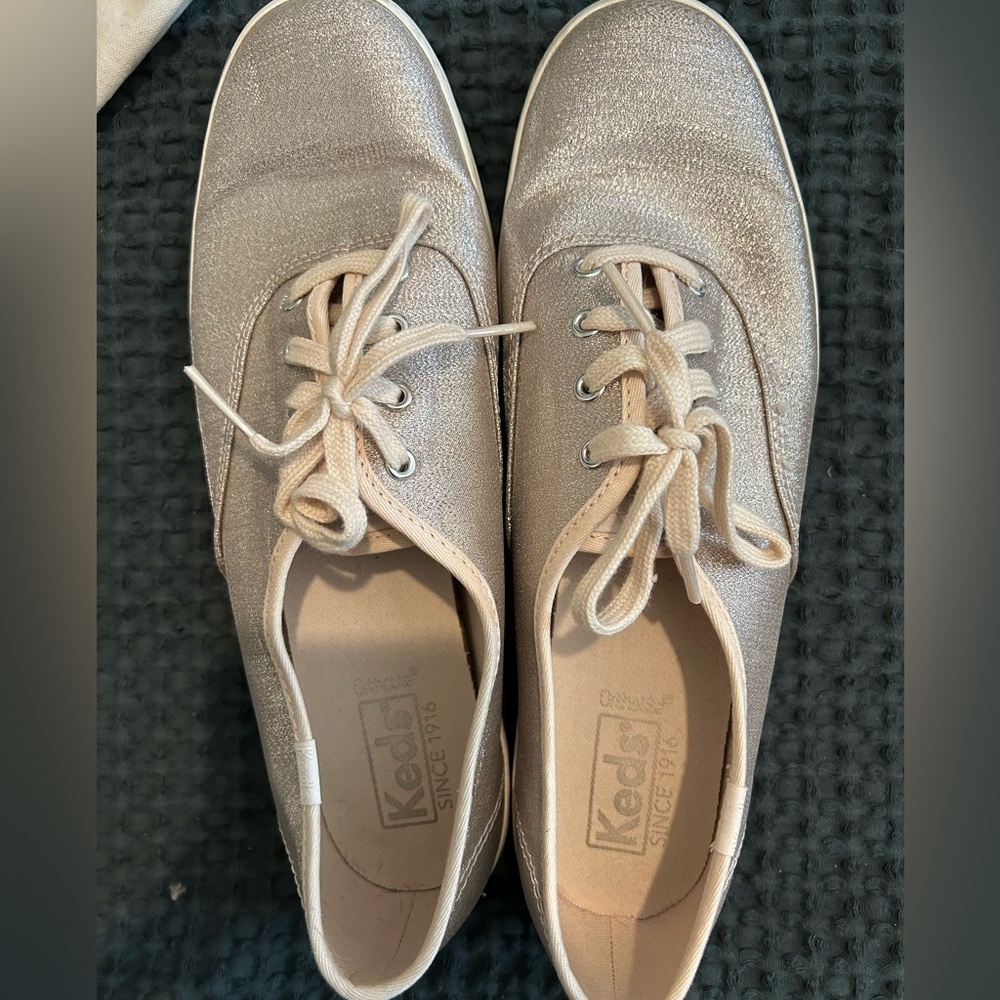 Rose Gold Sparkle Keds